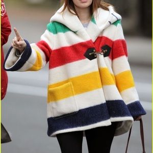 Smythe for The Bay! The coat that crashed the website! Hudson Bay blanket coat.